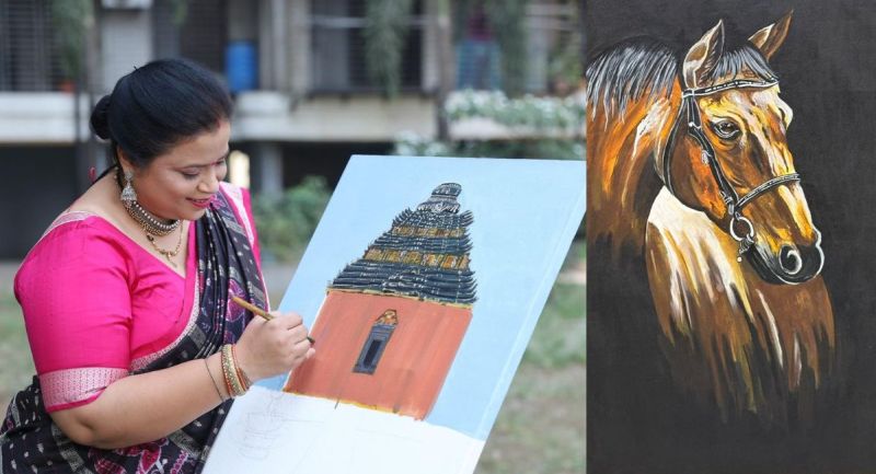 Newsband - Kamothe artist Sambedana Das Mohapatra unveils ‘Kala Ghoda ...
